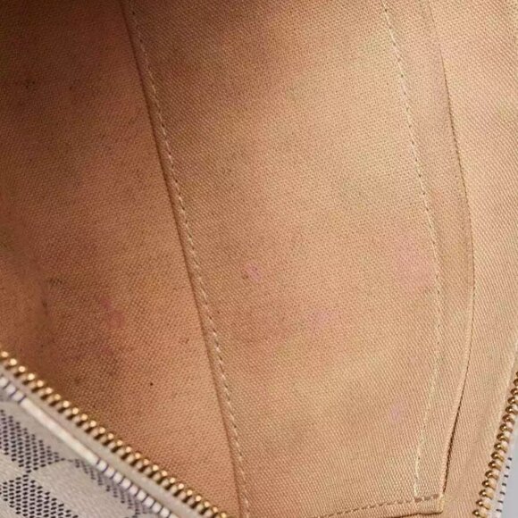 Louis Vuitton Damier Azur Canvas Accessories Pochette NM Bag w/o Strap - Picture 9 of 11